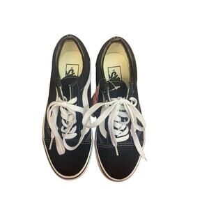 Vans Unisex Off The Wall 507698 Black Casual Shoes Sneakers Size M 5 W 6.5